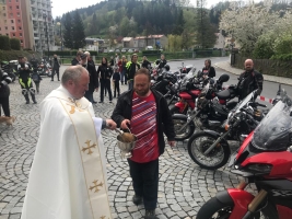 Motopožehnání u Kumpánů